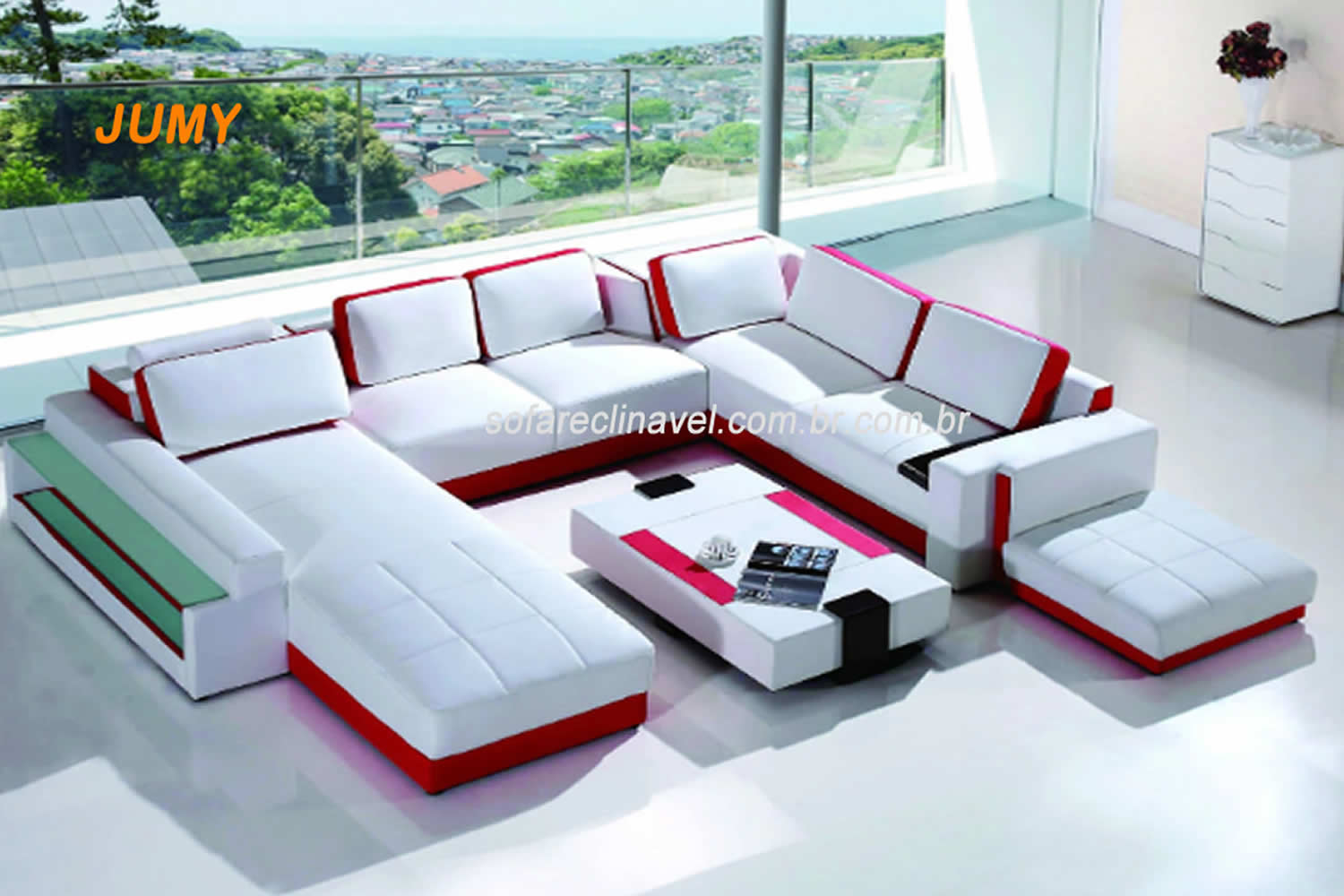 como decorar com sofa branco