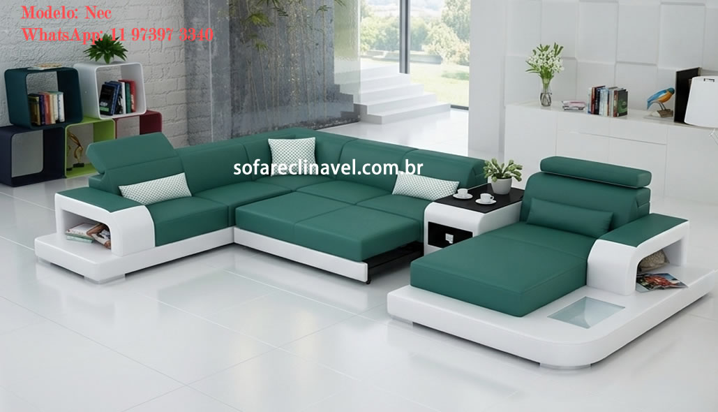 Sofá confortável para sala de TV Sofá confortável para sala de TV