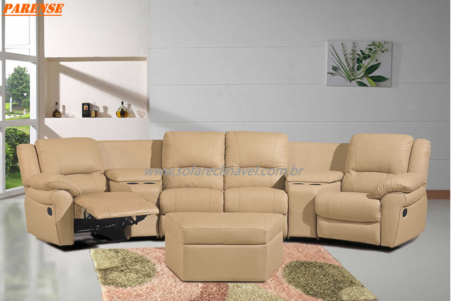 sofá para sala tv
