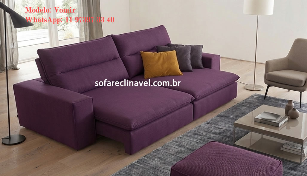 Sofá retrátil dois lugares Sofá retrátil dois lugares